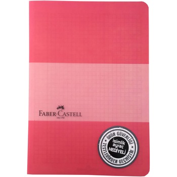 Caiet Capsat Matematica A5 Faber-Castell, 80 File, Roz Caiet Capsat Matematica A5 Faber-Castell, 80 File, Roz