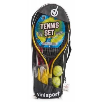 Set rachete de tenis, plasa si mingi, Vini Sport, pentru copii Set rachete de tenis, plasa si mingi, Vini Sport, pentru copii