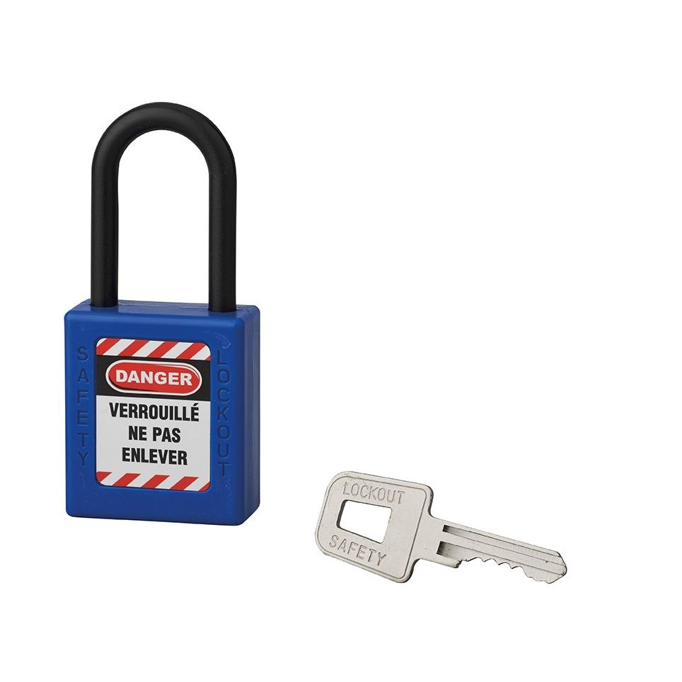 Lacat siguranta industriala, 40 mm toarta diametru 6 x 38 mm