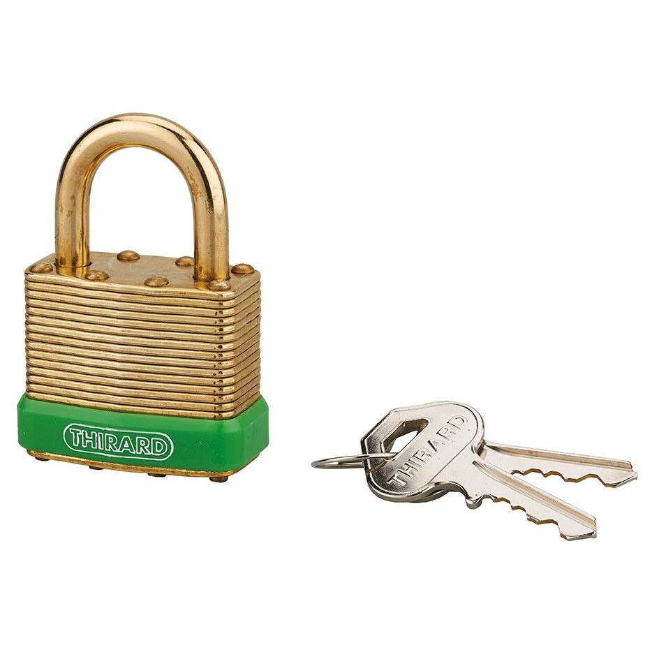 Lacat de exterior, lamelar, Green Adventure, otel, 40 mm