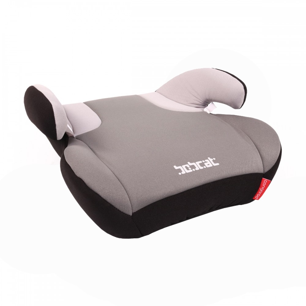 Scaun pentru copii bobcat, potrivit pentru copii cu greutatea intre 15-36 kg, fixare cu centura de siguranta in 3 puncte, 40 x 37 x 19 cm, gri