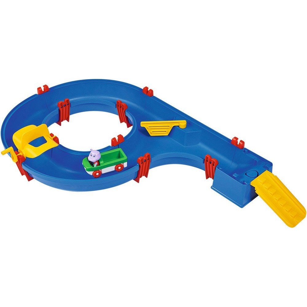 Set de joaca AquaPlay Amphie, o figurina si un vehicul incluse, 88x50x13 cm