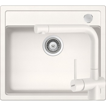 Kit chiuveta Schock Mono N-100 570 x 510 mm si baterie Schock Laios Polaris Cristadur Kit chiuveta Schock Mono N-100 570 x 510 mm si baterie Schock Laios Polaris Cristadur