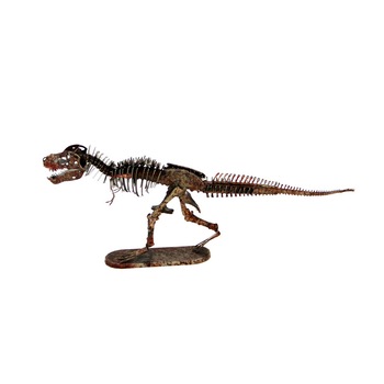 Nano Puzzle Metalic, 3D, RoveZone®, Educativ, Color, Model Schelet Dinozaur T-Rex, 76 Piese Nano Puzzle Metalic, 3D, RoveZone®, Educativ, Color, Model Schelet Dinozaur T-Rex, 76 Piese