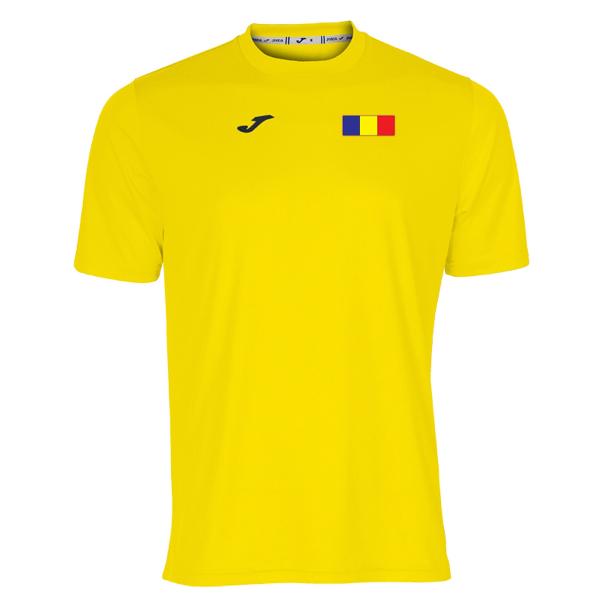 Tricou Suporter Romania, Galben, L