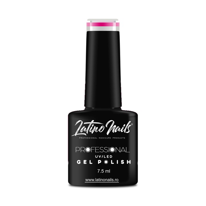 Oja semipermanenta, Gel&Lac Scarlet, 001, Fuchsia/Roz, 7.5 ml