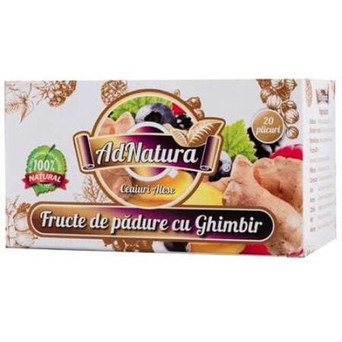 Fructe de padure cu ghimbir 20dz Adserv
