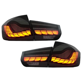 Set 2 Stopuri OLED compatibil cu BMW Seria 3 F30 (2011-2019) F35 F80 Rosu Clar M4 Design cu Semnal Dinamic Secvential (TLBMF30RCNL) Set 2 Stopuri OLED compatibil cu BMW Seria 3 F30 (2011-2019) F35 F80 Rosu Clar M4 Design cu Semnal Dinamic Secvential (TLBMF30RCNL)