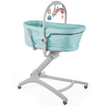 Cosulet multifunctional 4 in 1 Chicco Baby Hug Aquarelle, de la nastere, Albastru/Gri Cosulet multifunctional 4 in 1 Chicco Baby Hug Aquarelle, de la nastere, Albastru/Gri