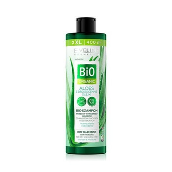 Sampon pentru par, Eveline Cosmetics, BIO Organic, Vegan, impotriva caderii parului, cu Aloe Vera, 400 ml Sampon pentru par, Eveline Cosmetics, BIO Organic, Vegan, impotriva caderii parului, cu Aloe Vera, 400 ml