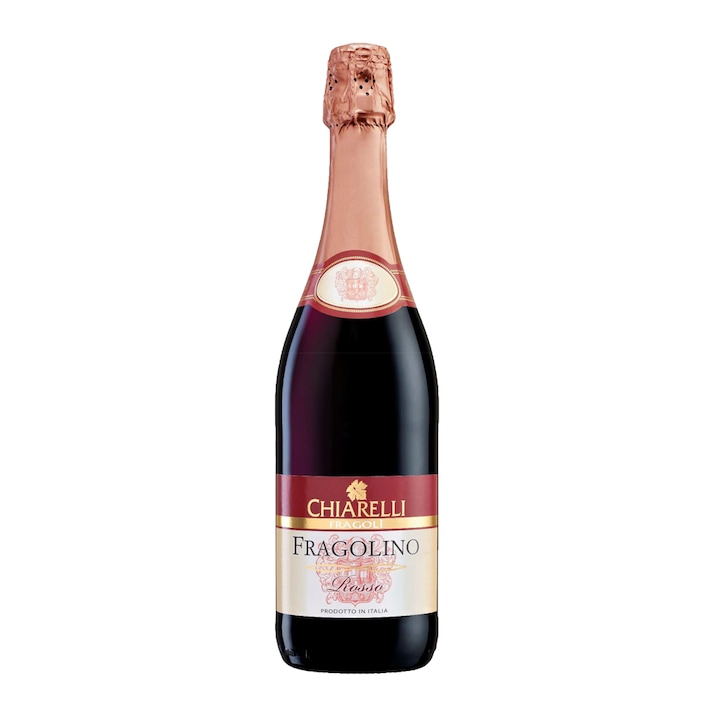 Vin Spumant Rosu, Fragolino Rosso Chiarelli, 0.75l