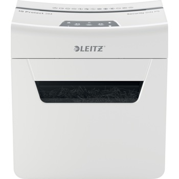 Distrugator documente manual Leitz IQ Protect 3M, P5, micro-cut (particule), 3 coli, cos 10l, alb Distrugator documente manual Leitz IQ Protect 3M, P5, micro-cut (particule), 3 coli, cos 10l, alb