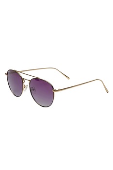POLAR, Ochelari de soare aviator cu lentile polarizate Toledo, Auriu, 55-18-145 Standard POLAR, Ochelari de soare aviator cu lentile polarizate Toledo, Auriu, 55-18-145 Standard
