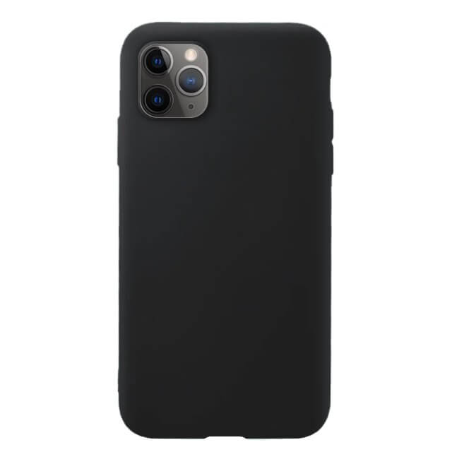 Husa Compatibila cu iPhone 11 Pro Max, Silicon Soft, Negru