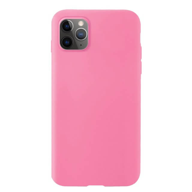 Husa Compatibila cu iPhone 11 Pro Max, Silicon Soft, Roz