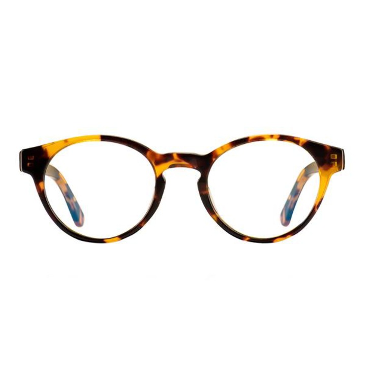 Ochelari de soare DE-Sunglasses, Hollywood Rho, Protectie UV, Negru/Galben