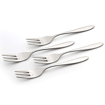 Set 4 furculite pentru patiserie, Schulte-ufer, inox 18/10, 15 cm Set 4 furculite pentru patiserie, Schulte-ufer, inox 18/10, 15 cm