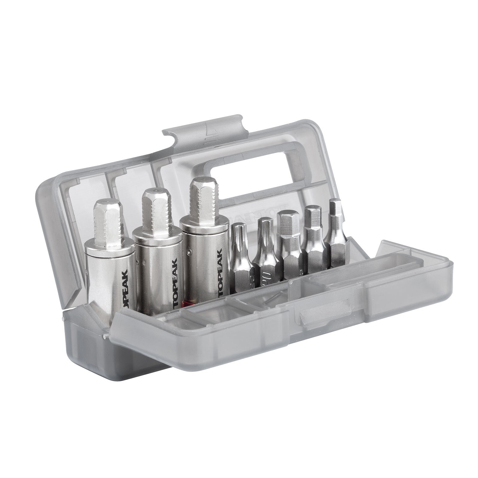 Set Mini Unelte Dinamometrice Topeak TorqBar, DX TT2570 - Negru-Argintiu, 8 Buc