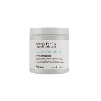 Balsam de par pentru par uscat cu busuioc si migdale, Nook Beauty Family Conditioner, 250 ml Balsam de par pentru par uscat cu busuioc si migdale, Nook Beauty Family Conditioner, 250 ml
