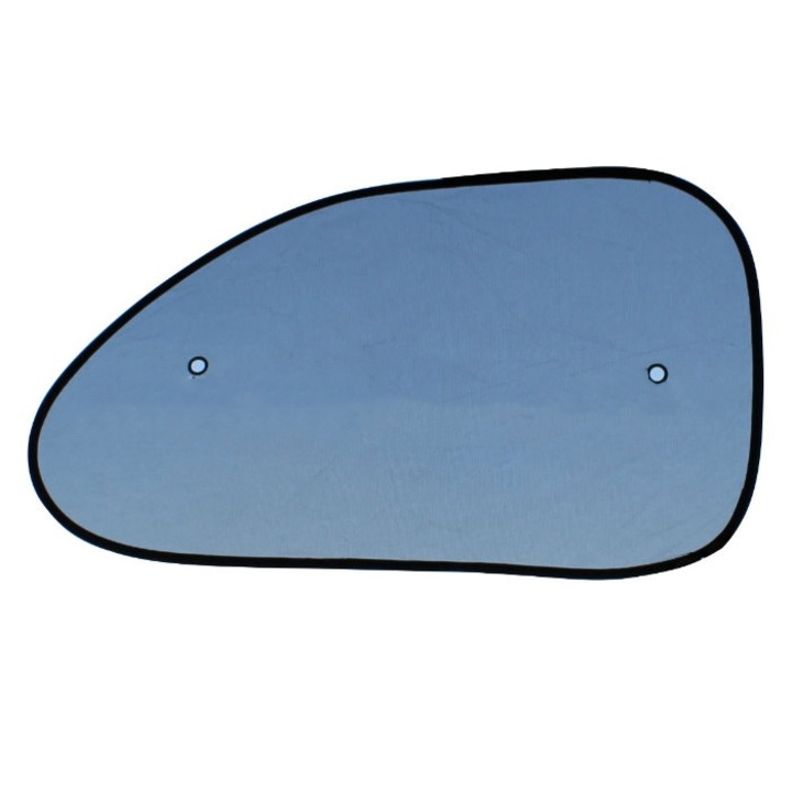 Комплект скосени сенници за странично стъкло, 1003, 44x36, Черни, 2 броя