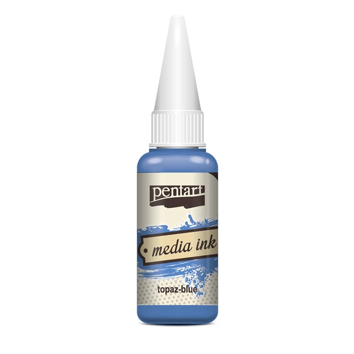 Média tinta 20 ml topázkék