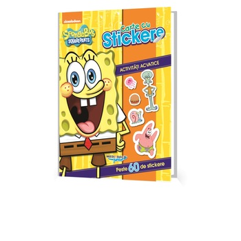 SpongeBob - Sa ne jucam cu stickere SpongeBob - Sa ne jucam cu stickere