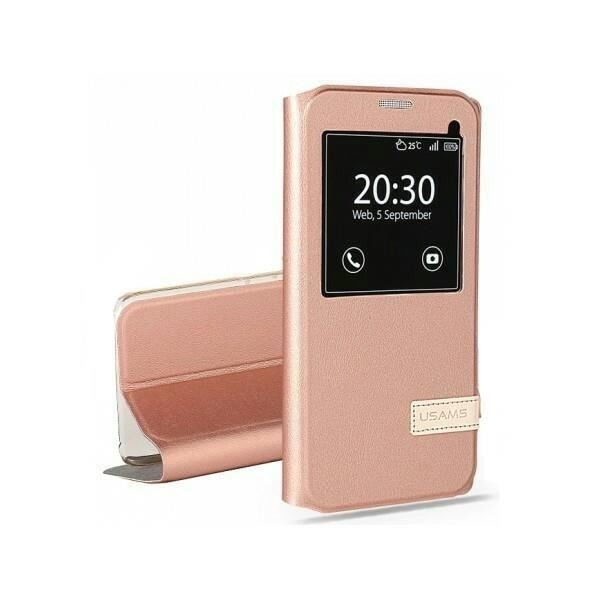 Husa Usams Muge Series Samsung Galaxy On7 Rose Gold