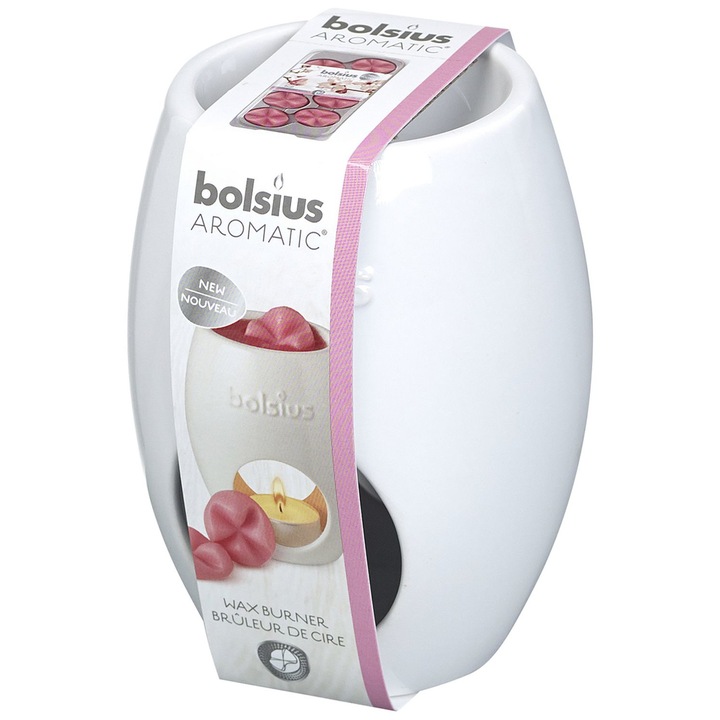 Vas ceramic oval pentru aromaterapie