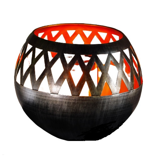 Lampa solara decorativa, 14 Led-uri galbene, H 25cm