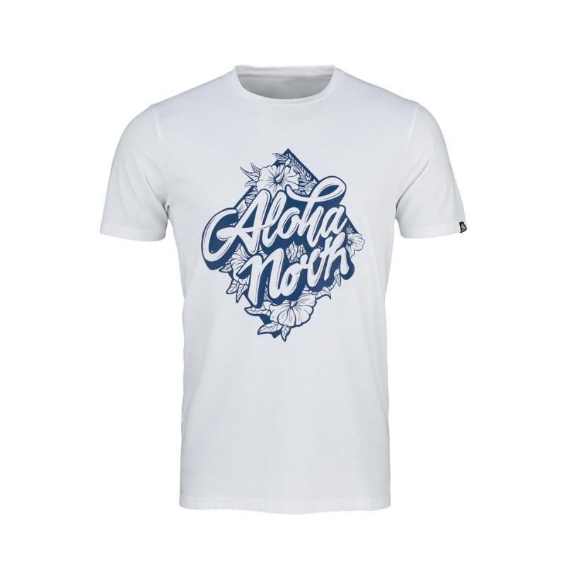 Tricou barbati NORTHFINDER Justus TR-3542SP, Alb