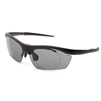 Ochelari sport cu insertie pentru dioptrii Leader Peleton Ciclism, Matte black Ochelari sport cu insertie pentru dioptrii Leader Peleton Ciclism, Matte black