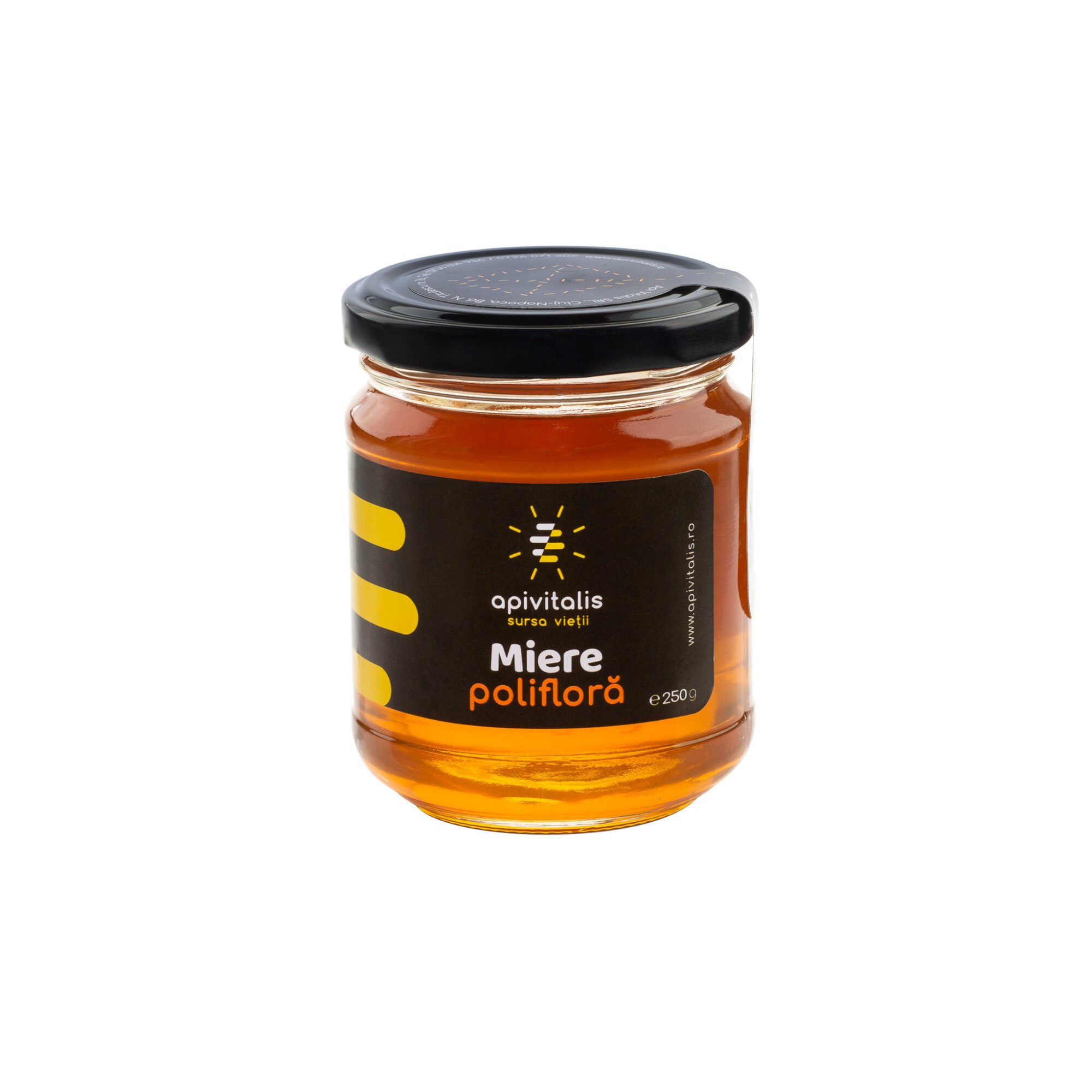 Miere cruda poliflora, Api Vitalis, 250gr
