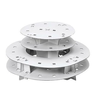 Set suport pentru acadele, 2 etaje, Wilton, 35.5 cm diametru, 19 cm inaltime Set suport pentru acadele, 2 etaje, Wilton, 35.5 cm diametru, 19 cm inaltime
