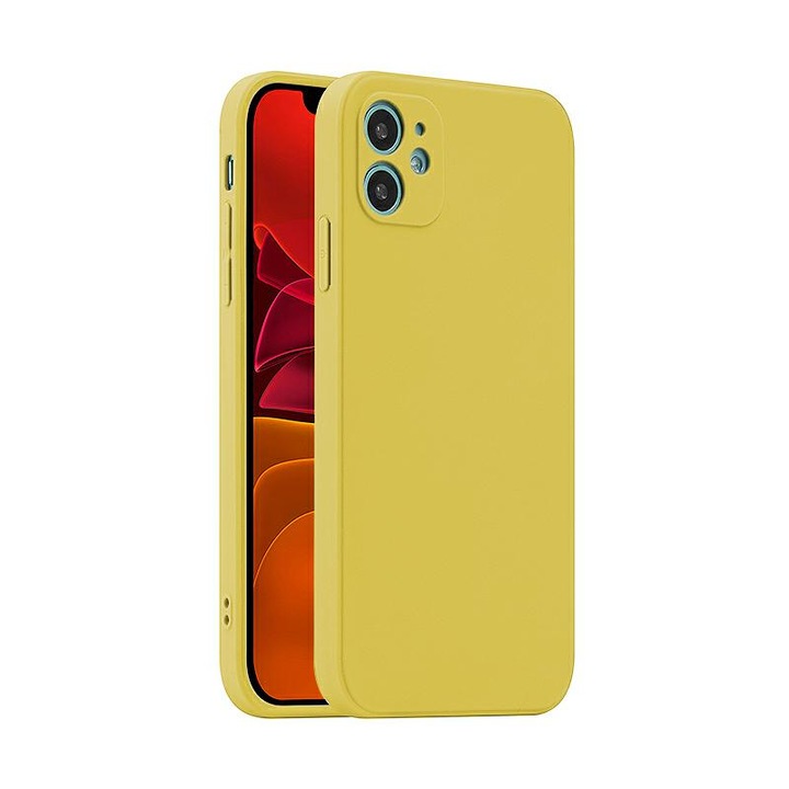 Кейс за Oppo A15 tpu жълт