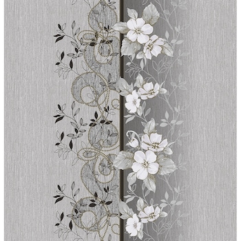 Tapet DEGRETS 1473 hartie Azra alb-negru, 0.53m x 10.05m, 5.3 mp Tapet DEGRETS 1473 hartie Azra alb-negru, 0.53m x 10.05m, 5.3 mp