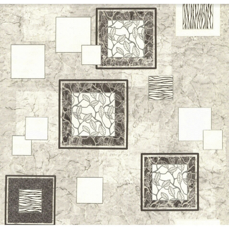 Tapet DEGRETS 882-01 PVC Zoya alb, 0.53m x 10.05m, 5.3 mp