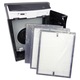 Purificator de aer WDH Germany, UV-C, ionizare, prefiltru, filtre carbune activ, catalizator, HEPA, 72W, 60 m², 470 m³/h, Alb/Gri