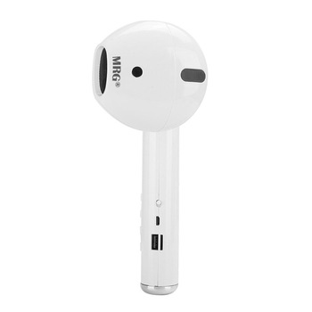 Boxa portabila MRG MMK-101, Bluetooth, USB, Micro-SD, Handsfree, Alb Boxa portabila MRG MMK-101, Bluetooth, USB, Micro-SD, Handsfree, Alb