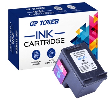 Cartus de cerneala, GP Toner, Compatibil HP 652 XL 1115 2135 3635 3835 4535 4675, Negru Cartus de cerneala, GP Toner, Compatibil HP 652 XL 1115 2135 3635 3835 4535 4675, Negru
