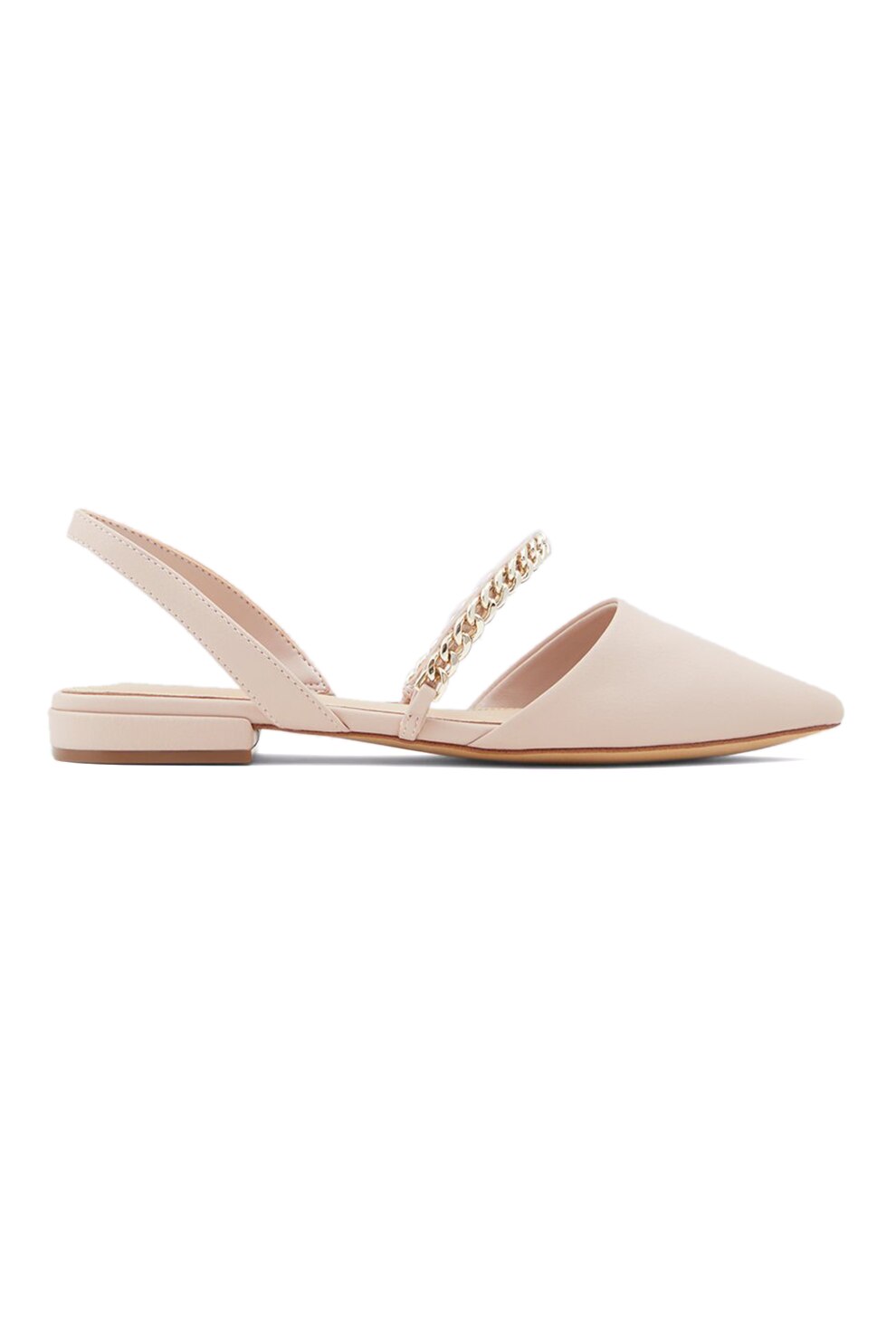Aldo, Pantofi slingback cu bareta din lant Aleliwen, Piersica