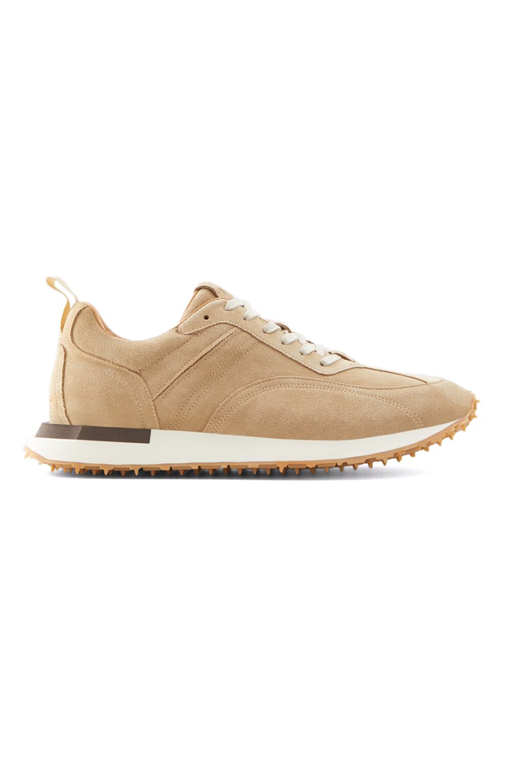 Aldo, Pantofi sport de piele intoarsa Harveys, Oranj persan