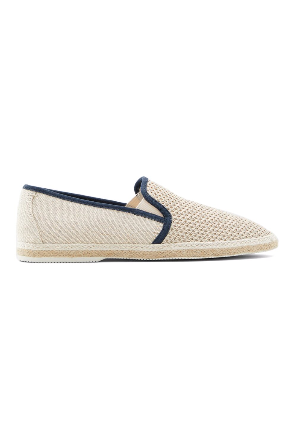 Aldo, Espadrile Kirilenko, Alb fildes/Bleumarin