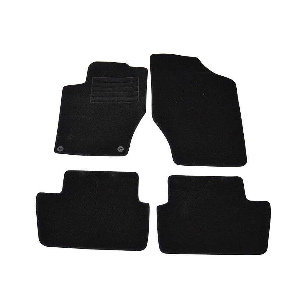 Set covorase AutoLux, mocheta, pentru Citroen C4 2010-/DS4 2010-, negru, 4 buc