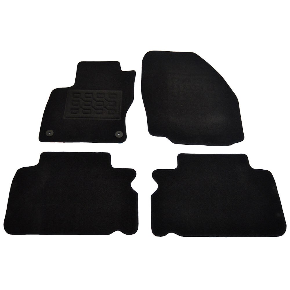 Set covorase AutoLux, mocheta, pentru Ford Focus 3 (5 usi) Facelift 2014-, negru, 4 buc