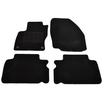Set covorase AutoLux, mocheta, pentru Ford Focus 3 (5 usi) Facelift 2014-, negru, 4 buc Set covorase AutoLux, mocheta, pentru Ford Focus 3 (5 usi) Facelift 2014-, negru, 4 buc