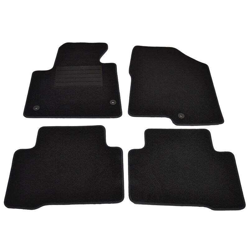 Set covorase AutoLux, mocheta, pentru Hyundai Santa Fe 10/2012-, negru, 4 buc