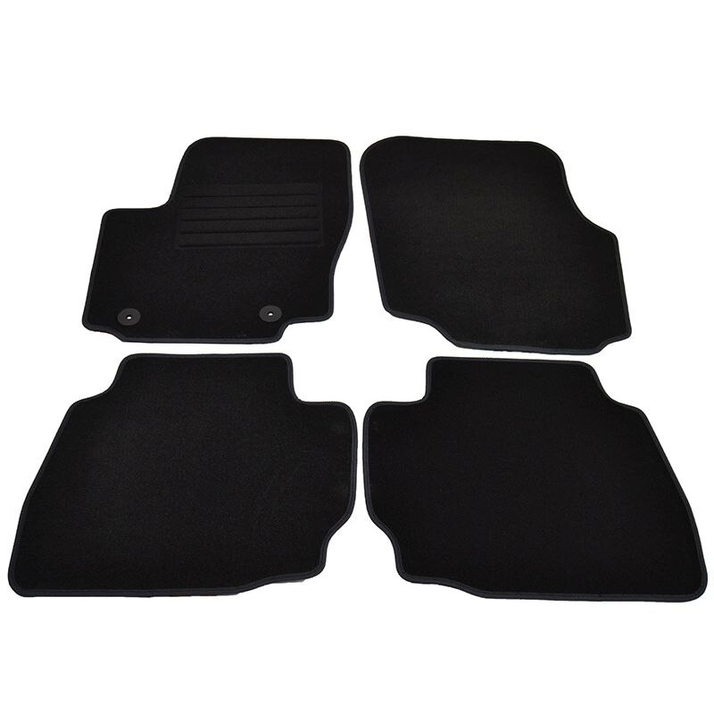 Set covorase AutoLux, mocheta, pentru Ford Mondeo 6/2007-, negru, 4 buc
