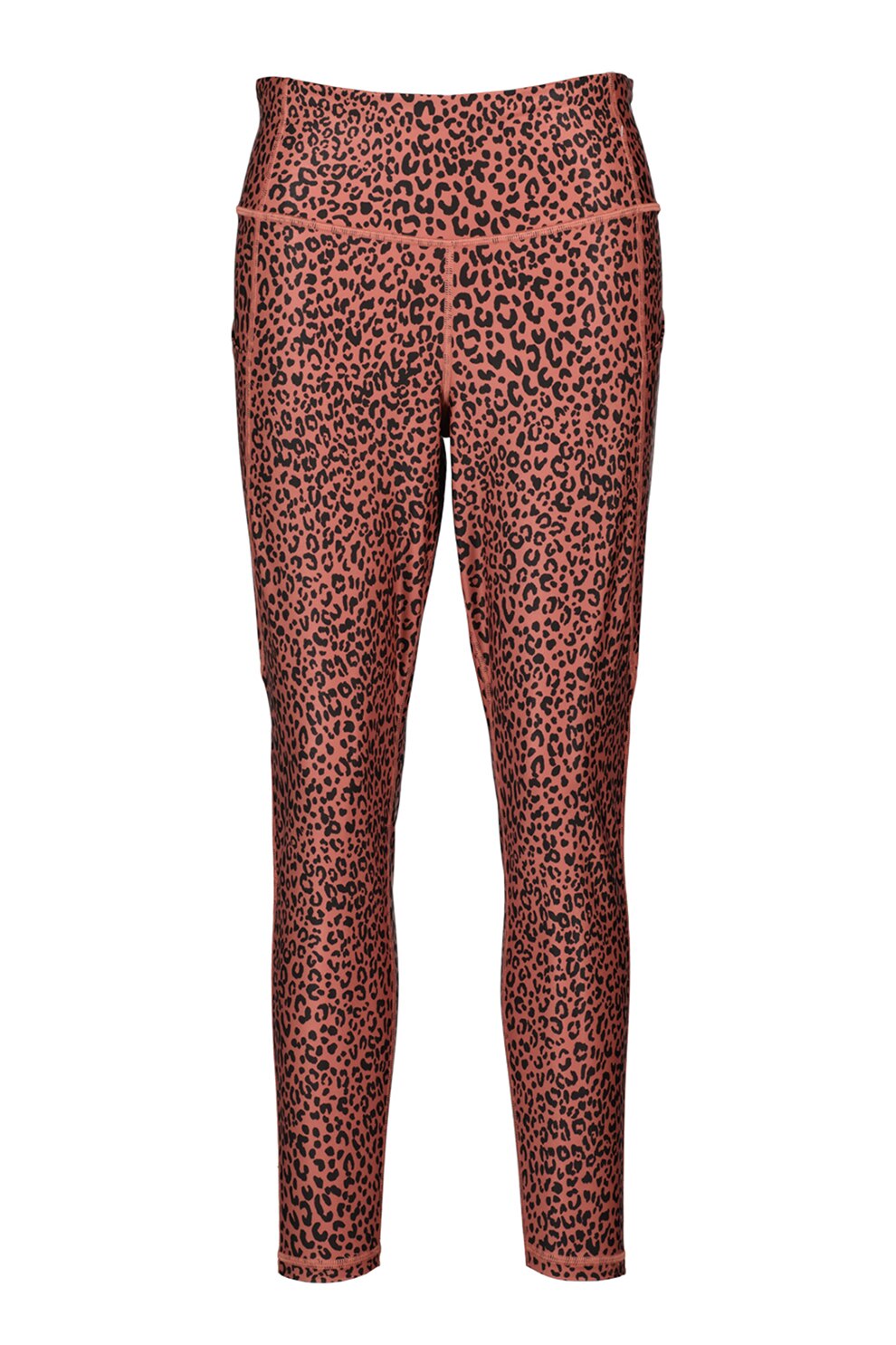 GAP, Colanti cu talie inalta, Rosu inchis/Negru/Gri