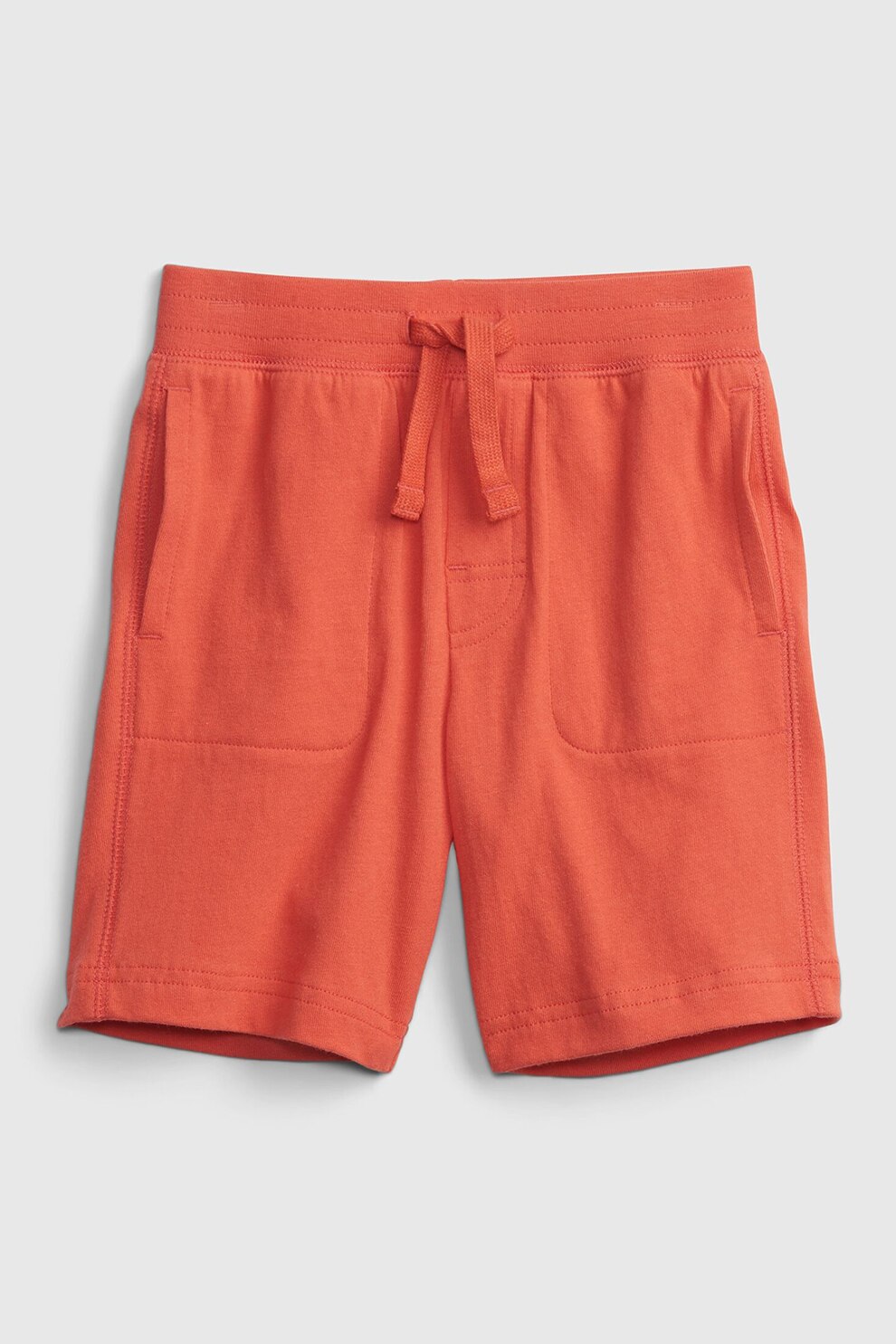 GAP, Bermude de bumbac cu snur de ajustare in talie, Corai