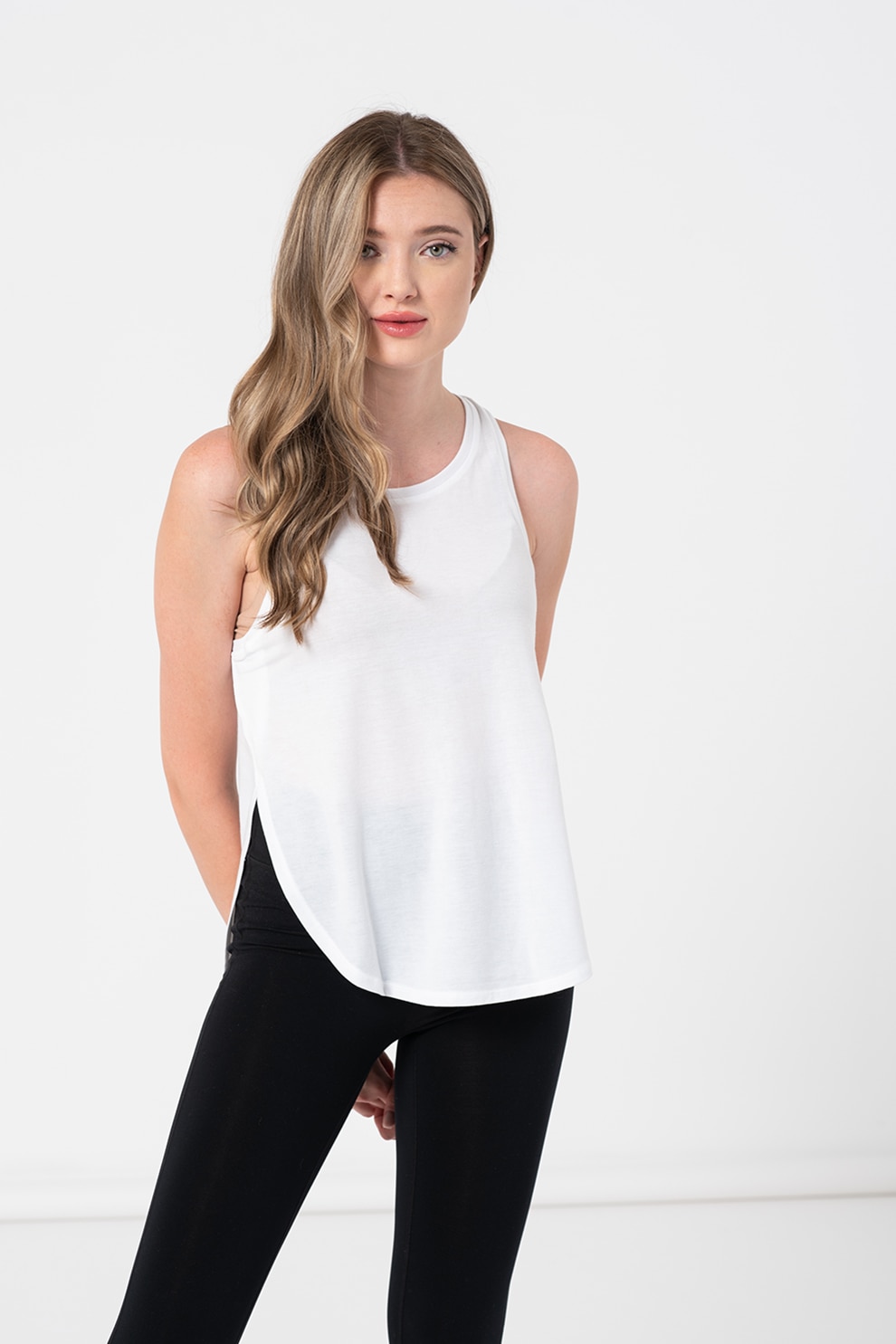 GAP, Top cu spate decupat, Alb